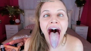 Pamela's Throat & Tongue + Ahegao