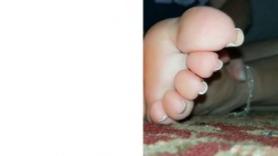 worship milf pedicured toes