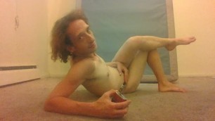 Cute Naked Ass Transgirl Vaping (No Cumm/Orgasm)