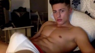 Slovakian uncut twink r0xy99 with nice balls cums on Chaturbate