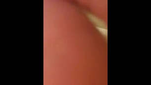 [ Short Clip ] Thirsty boy in bathroom fucks himself with dildo