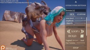 Wild Life - Sex game - Talon(Serenia) fucks (Ancient Goatman) part 3