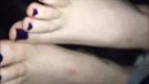 Cum on my Best Friends Amazing Feet (My Soulmate)