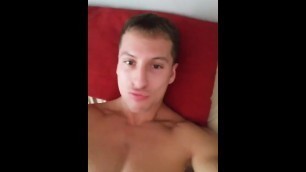 Hot Dude Is Gonna Get You Licking His Body And Cum!