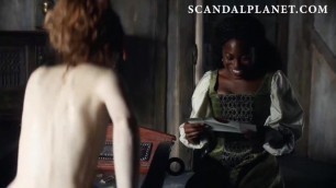 Charlotte Hope Topless Scene from The Spanish Princess On ScandalPlanet.Com