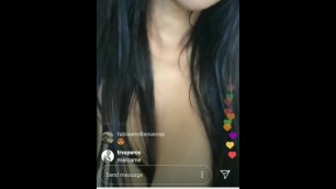 Hot ass Instagram Live nude