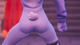 bunny brawler dancing "show stopper" (up close)