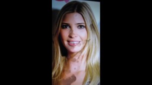 cum tribute for Ivanka Trump #2 beautiful face and tits