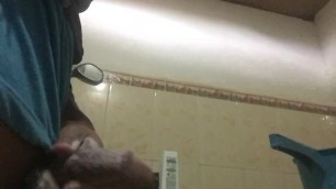 Masturbate in bathroom