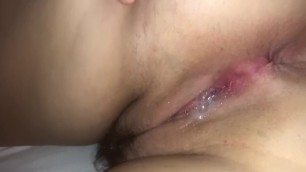 Creampie cum bubbles