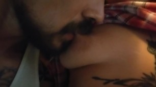 ANR ABF adult breastfeeding fetish sexy tattooed MILF and hubby