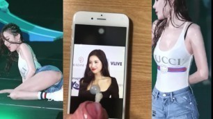 Sun MI'S chest is used to hold semen