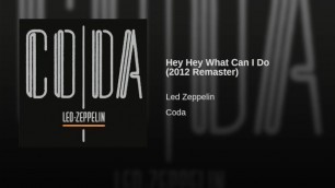 Hey Hey What Can I Do - Led Zeppelin