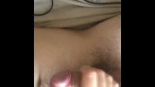 Wanking my big hard cock