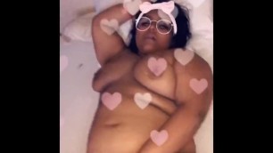 Playing with my pussy on Snapchat come join me