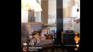 Instagram live girl nipple sleep