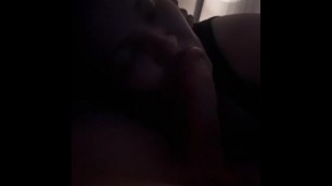 She recorded sucking my dick