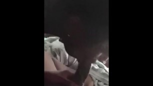 Amateur Ebony blowjob