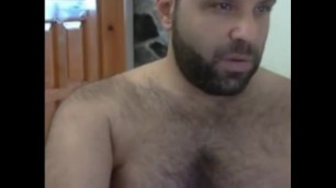 Sexy turkish hairy bear on cam