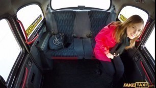 FakeTaxi Nice Girl Hot minx takes drivers cock and cum