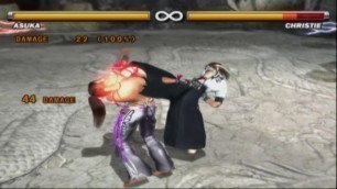 TEST_Tekken 5 PC Christie vs Asuka (with Hwoarang's Moves)