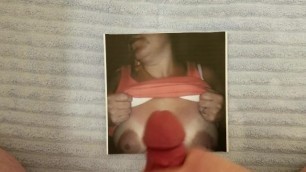 Stroking My Cock And Giving A Cum Tribute To The Tits Of tributegirl78