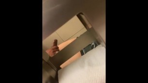 DFW Airport public bathroom spy