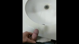 Gas Station Sink Piss