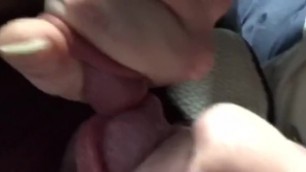 Licking and kissing my own cock