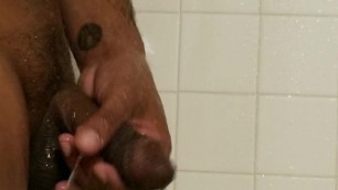 Shower shave & soapy solo stroke