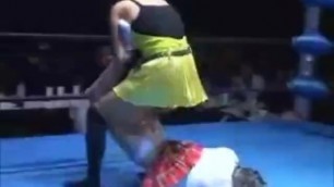 japanese catfight wrestling