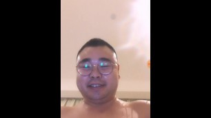 young bear solo sexy handjob