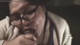 Thick Asian sucking BBC sloppy