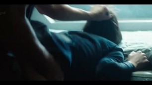 A scene from the movie: sex with a girl android forcibly