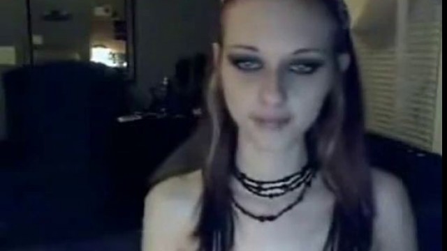 Liz Vicious cute girl fucks herself dildo on camera