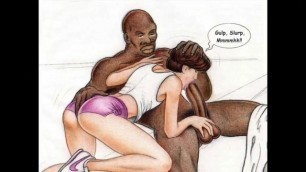 Sissy Boy Versus Big Black Cocks