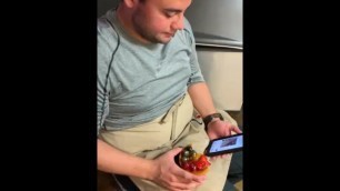 Sexy Man getting fruity