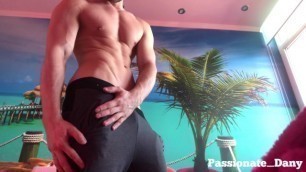 Young Cute Teenager with Perfect Fit Body Jerk Off and Cum - Muscle Guy