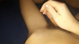 Teenager masturbates and cums on himself