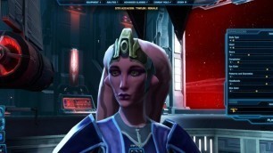 Talon Queen plays Star Wars: The Old Republic - Ayisha creation