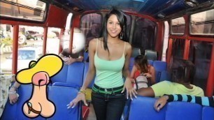 CULIONEROS - Young Colombian Babe Boards A Bus & Gets Fucked