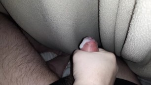 BBW Wife Giving Sexy Wake Up Handjob Under The Covers *Explosive Cumshot*