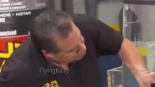 Phil Swift from Flex Tape has a mental breakdown