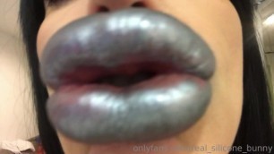 Inflated Plastic Lips 19 // SiliconeBunny