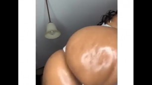 Oiled up big booty