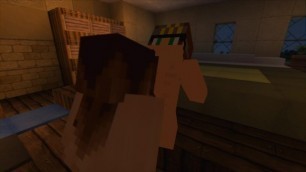 Minecraft Porn - Brunette with Big Boobs 2