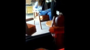 Jacking off in a starbucks and got caught in the end!