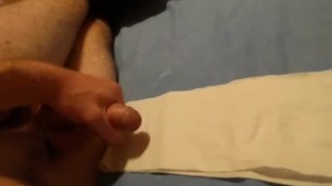 Straight Guy Wanking and Unloading