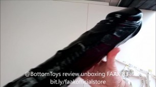 Unboxing: FAAK 83 the GIANT MONSTER dildo by Faak Official (Bottomtoys)