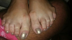 Worshipping Wife's feet